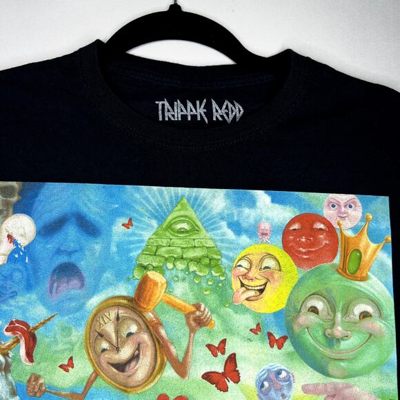 Trippie Redd Graphic T-shirt Men Adult Small Black Music Short Sleeve - Picture 3 of 7